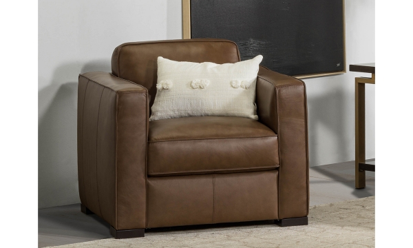 Picture of Copenhagen Dark Brown Leather Chair