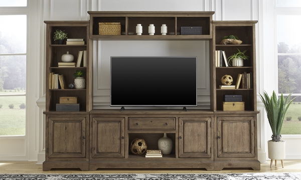 Picture of Wildfire Caramel Complete Entertainment Wall