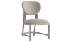 Picture of Trianon Gray Upholstered Oval Back Side Chair