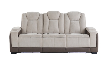 Picture of Lex Two-tone Reclining Transformer Sofa