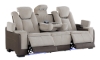 Picture of Lex Two-tone Dual Power Transformer Sofa