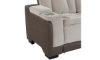 Picture of Lex Two-tone Dual Power Transformer Sofa
