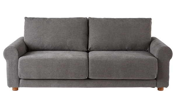 Picture of Owen Pewter Roll Arm Sofa