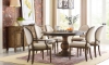Picture of Ansley Cinnamon 8-Piece Round Dining Set