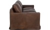 Picture of Slipcovered Maple Leather Sofa