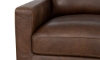 Picture of Slipcovered Maple Leather Sofa