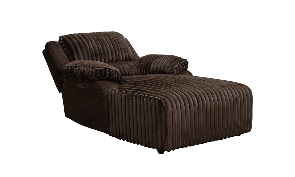 Picture of Haven Brown Power Chaise With Headrest