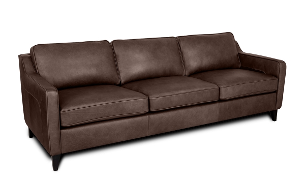 Picture of Bari Chocolate Leather Sofa