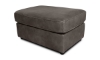Picture of Bari Iron Leather Rectangle Ottoman