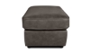 Picture of Bari Iron Leather Rectangle Ottoman