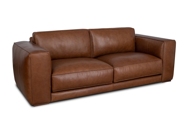 Picture of Dalton Bourbon Leather Loveseat