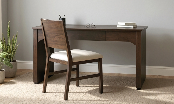 Picture of Mezcal Dark Sky 3-Drawer Desk