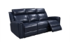 Picture of Jonathan Blue Leather Power Sofa