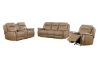 Picture of Fischer Saddle Leather Dual Power Loveseat