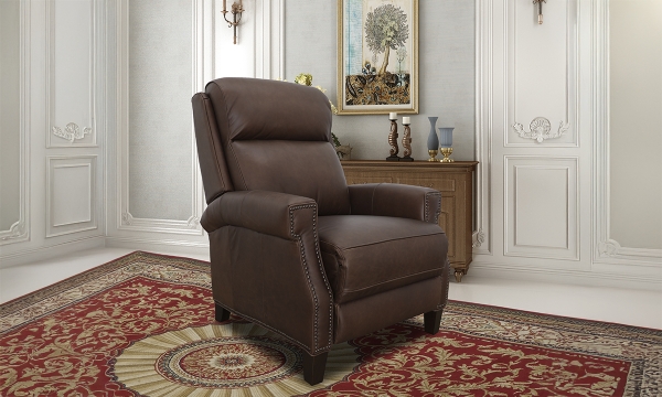 Picture of Byron Chocolate Leather Triple Power Recliner