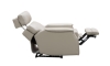 Picture of Luca Dove Leather Dual Power Recliner