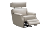 Picture of Luca Dove Leather Dual Power Recliner