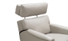 Picture of Luca Dove Leather Dual Power Recliner