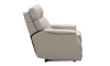 Picture of Luca Dove Leather Dual Power Recliner