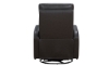 Picture of Barcalounger Munro Gray Leather Power Swivel Glider Recliner