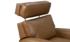 Picture of Remi Honey Leather Power Head Up Recliner