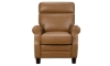 Picture of Remi Honey Leather Power Head Up Recliner