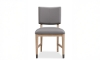 Picture of Franklin Gray Leather Dining Chair