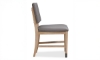 Picture of Franklin Gray Leather Dining Chair