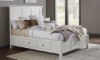 Picture of Paragon White Queen Panel Storage Bed
