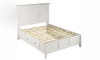 Picture of Paragon White Queen Panel Storage Bed