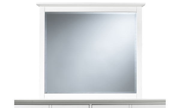 Picture of Paragon White Rectangular Mirror