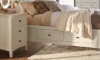Picture of Paragon White 3-Drawer Nightstand