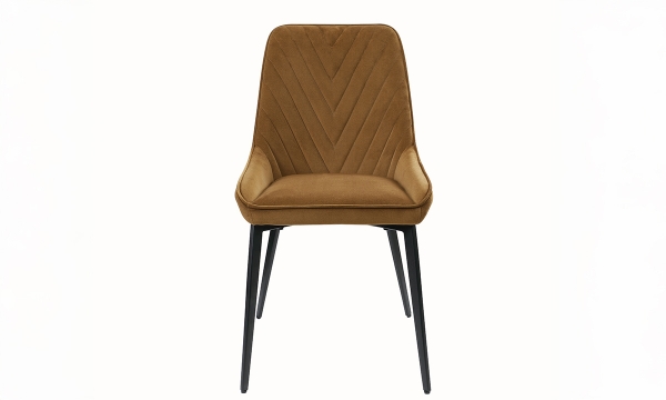 Picture of Lucia Cognac Velvet Side Chair