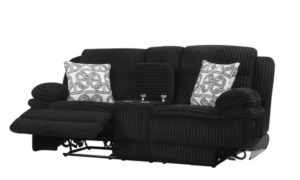 Picture of Metro Mink Reclining Console Loveseat