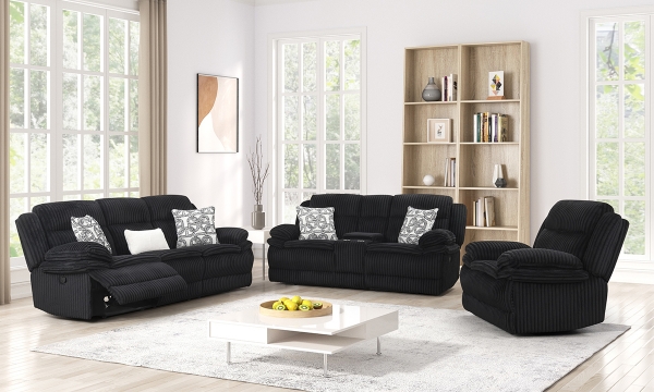 Picture of Metro Mink 3-Piece Reclining Sofa Set