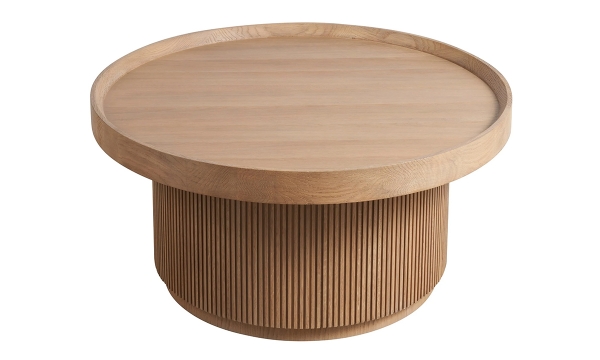 Picture of Westmont Natural Oak Round Cocktail Table