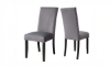 Picture of Napoli Gray Velvet Side Chair