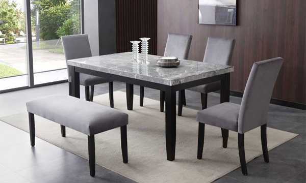 Picture of Napoli Gray 6-Piece Dining Set