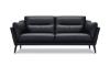 Picture of Franz Black Leather Sofa