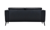 Picture of Franz Black Leather Sofa