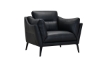Picture of Franz Black Leather Chair