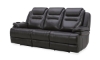 Picture of Keaton Chocolate Leather Power Sofa