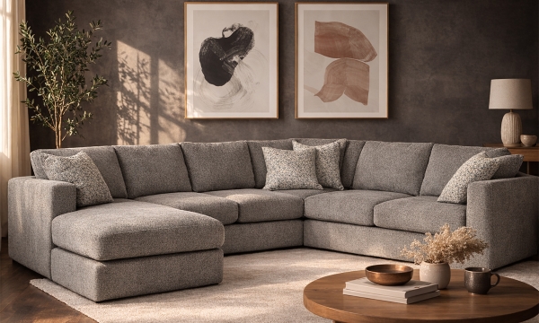 Picture of Haven Steel 4-Piece Left Chaise Sectional