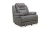 Picture of Keaton Gray Leather Power Glider Recliner
