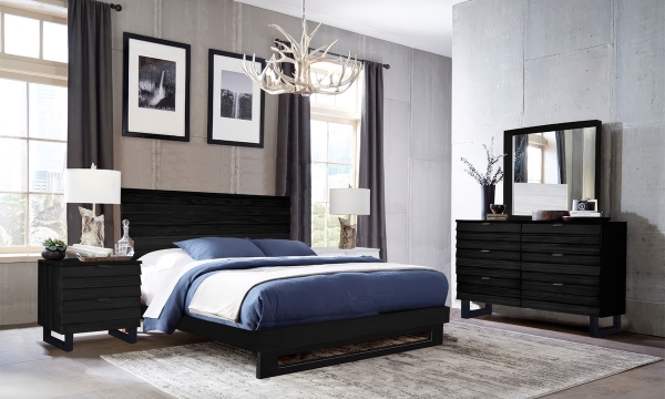 Picture of Rio Black Platform Bed