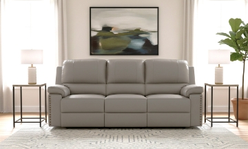Picture of Dream Dove Leather Power Sofa