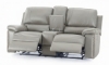 Picture of Dream Dove Leather Power Loveseat