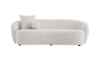 Picture of Heidemaria White Curved Arm Sofa