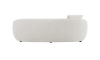 Picture of Heidemaria White Curved Arm Sofa