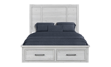 Picture of Dominic Gray King Sleigh Bed